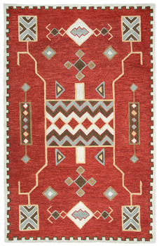 Rizzy Home Mesa MZ160B Southwest/tribal Hand Tufted Area Rugs