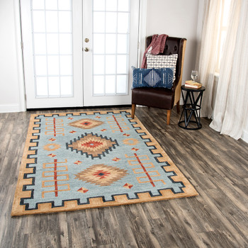 Rizzy Home Mesa MZ162B Southwest/tribal Hand Tufted Area Rugs