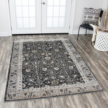Rizzy Home Panache PN6966 Oriental Distress Power Loomed Area Rugs