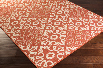 Surya Alfresco ALF-9636 Cottage Machine Woven Area Rugs