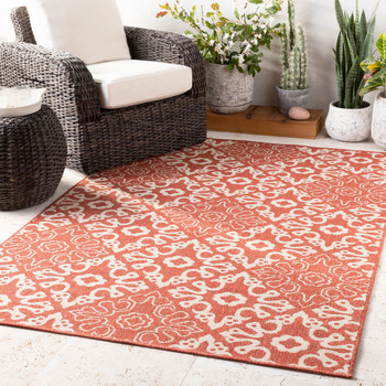 Livabliss Alfresco ALF-9636 Cottage Machine Woven Area Rugs