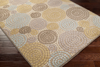 Surya Basilica BSL-7128 Modern Machine Woven Area Rugs