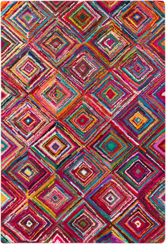 Surya Boho BOH-2002 Global Hand Hooked Area Rugs