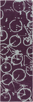 Livabliss Peerpressure PSR-7009 Modern Hand Tufted - 2'6" X 8' Runner Area Rug