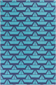 Surya Tic Tac Toe TCT-6002 Modern Hand Hooked Area Rugs