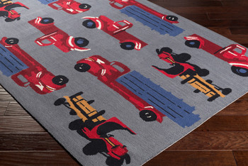 Livabliss Tic Tac Toe TCT-6004 Modern Hand Hooked Area Rugs