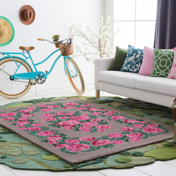Livabliss Botany BOT-2483 Modern Hand Tufted Area Rugs
