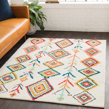 Livabliss Moroccan Shag MCS-2301 Global Machine Woven Area Rugs
