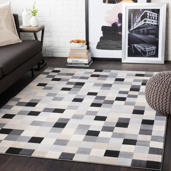 Livabliss City CIT-2309 Modern Machine Woven Area Rugs