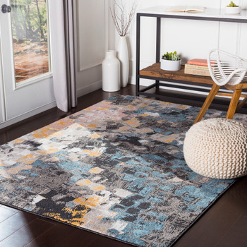 Livabliss Azul AZU-2304 Modern Machine Woven Area Rugs