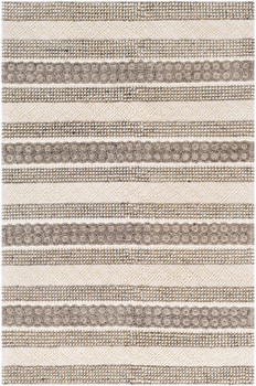 Surya Farmhouse Neutrals FLS-2301 Cottage Hand Woven Area Rugs