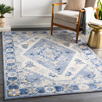 Livabliss Indigo IGO-2310 Traditional Machine Woven Area Rugs