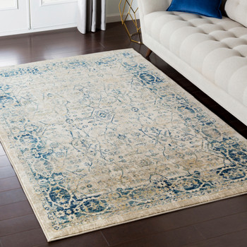 Livabliss Tharunaya THN-1004 Traditional Machine Woven - 2' X 2'11" Rectangle Area Rug