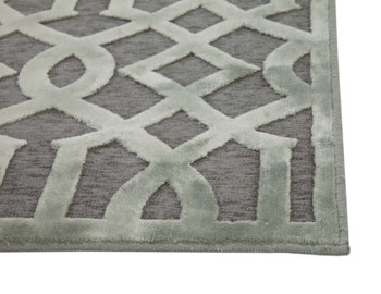 Abacasa Napa 6059 Machine-woven Grey, Silver Area Rugs