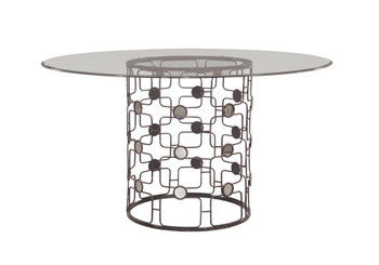 Bassett Mirror Symmetry Round Dining Base In Dining Tables At Studiolx