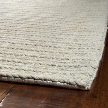 Mercer Street Marcelo Collection Hand-Loomed Silver Area Rugs