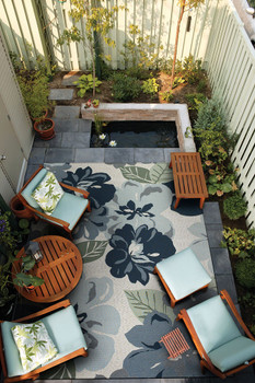 Couristan Dolce Novella Grey Indoor/outdoor Area Rugs