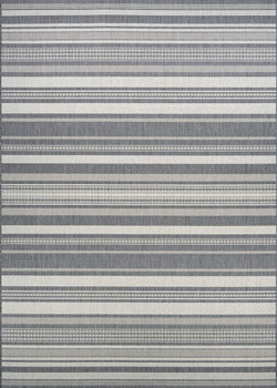 Couristan Recife Gazebo Stripe Champ/grey Indoor/outdoor Area Rugs