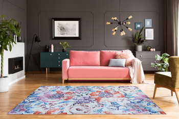 Couristan Caledonia Arcadia Peony Indoor Area Rugs