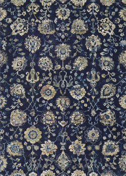 Couristan Easton Adaline Navy/cream Indoor Area Rugs