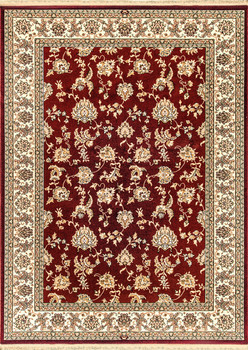 Dynamic Brilliant Machine-made 7226 Red Area Rugs