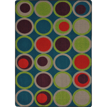 Kid Essentials Circle Back Tropics Area Rugs