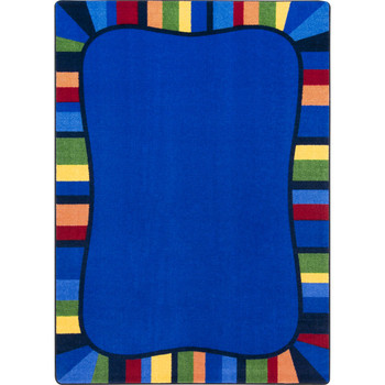 Kid Essentials Colorful Accents Rainbow Area Rugs