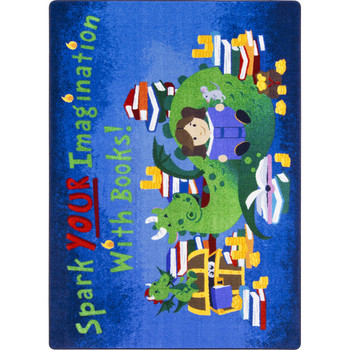 Kid Essentials Reading Cave Multi Area Rugs