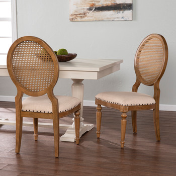 Kippview Upholstered Dining Chairs – 2pc Set