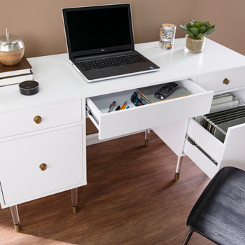 Helston White Writing Desk