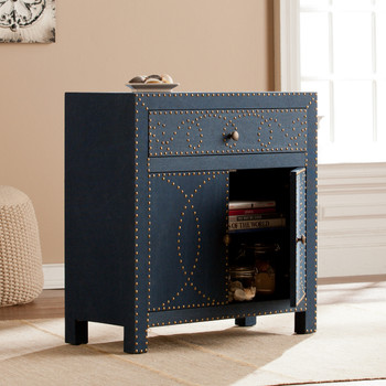 Florian Double-door Cabinet - Navy