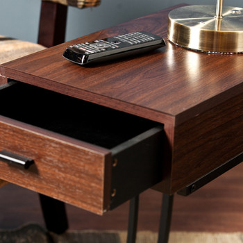 Porten Side Table W/ Power & Usb