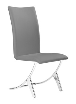 Delfin Dining Chair (set Of 2) Gray