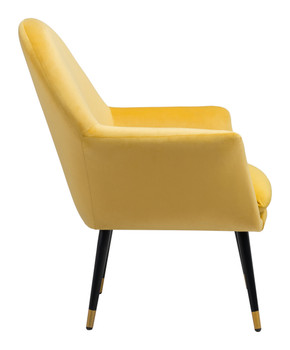 Alexandria Accent Chair Yellow