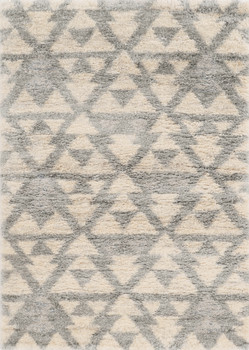 KAS Rugs Merino 6701 Ivory/grey Southern Machine-woven Area Rugs