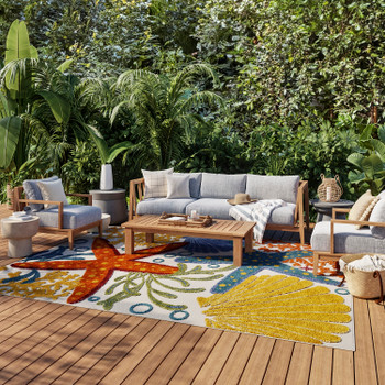 Nourison Aloha Alh24 Multicolor Area Rugs