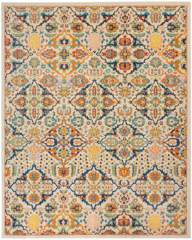 Nourison Allur Alr03 Ivory Multicolor Area Rugs