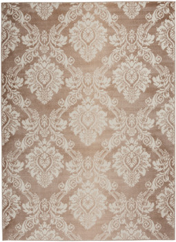 Nourison Elation Etn03 Ivory Mocha Area Rugs