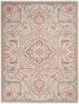Nourison Elation Etn10 Ivory Brick Area Rugs