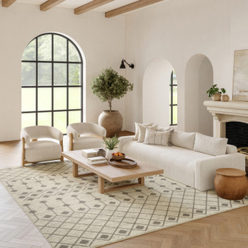 Nourison Grafix Grf37 Ivory/grey Area Rugs