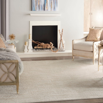 Nourison Nourison Essentials Nre01 Ivory Beige Area Rugs
