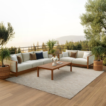 Nourison Positano Pos01 Beige Area Rugs