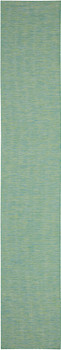 Nourison Positano Pos01 Blue/green Area Rugs