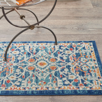 Nourison Passion Psn28 Blue/multicolor Area Rugs