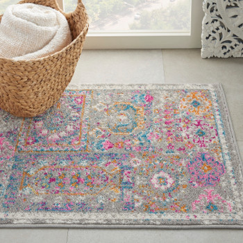 Nourison Passion Psn37 Grey/multi Area Rugs