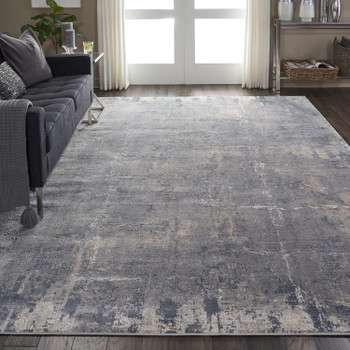 Nourison Rustic Textures Rus06 Grey/beige Area Rugs