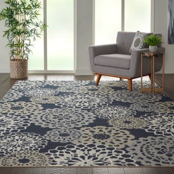 Waverly Sun N' Shade Snd72 Black Area Rugs