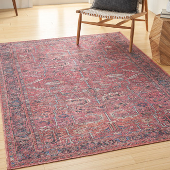Nicole Curtis Nicolecurtis Series1 Sr102 Brick Area Rugs