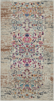 Nourison Vintage Kashan Vka02 Ivory Area Rugs