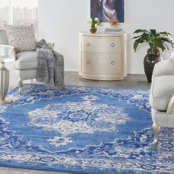 Nourison Whimsicle Whs03 Navy Area Rugs